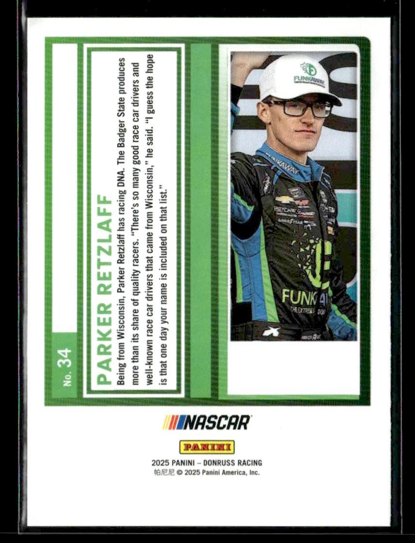 2025 Donruss #34 Parker Retzlaff