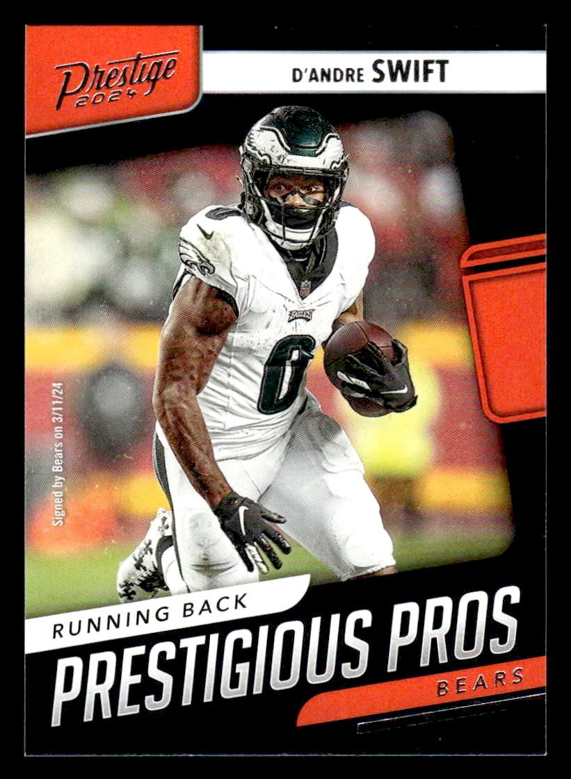 2024 Panini Prestige #PP-DST D'Andre Swift Prestigious Pros