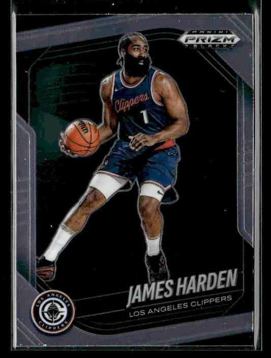 2024-25 Panini Prizm Black #151 James Harden
