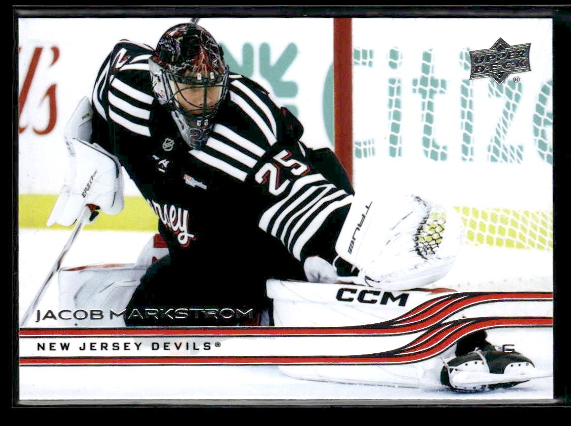 2025-26 Upper Deck #101 Jacob Markstrom