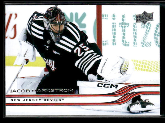 2025-26 Upper Deck #101 Jacob Markstrom