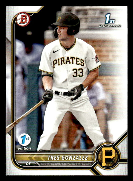 2022 Bowman Draft 1st Edition #BD-157 Tres Gonzalez