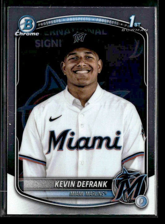 2025 Bowman Chrome #BCP-205 Kevin Defrank