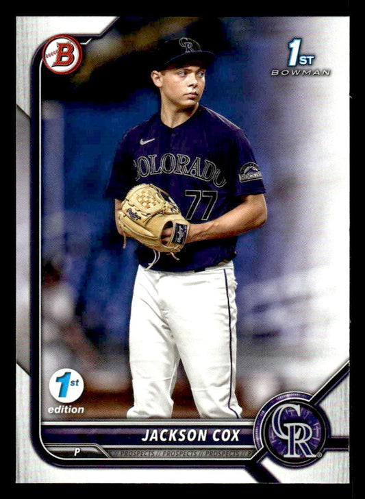 2022 Bowman Draft 1st Edition #BD-174 Jackson Cox