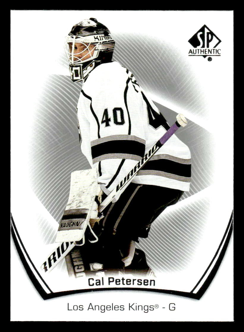 2021-22 SP Authentic #37 Cal Petersen