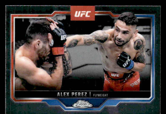 2025 Topps Chrome UFC #60 Alex Perez