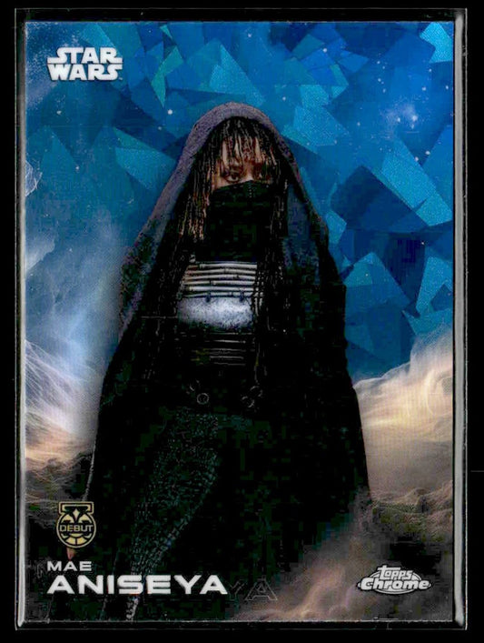 2025 Topps Chrome Sapphire Edition Star Wars #86 Mae Aniseya Debut
