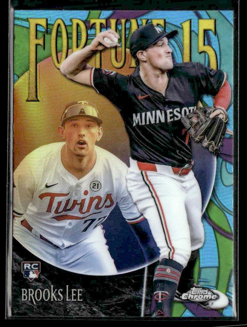 2025 Topps Chrome #F15-14 Brooks Lee Fortune 15