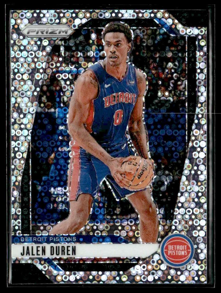2024-25 Panini Prizm #20 Jalen Duren Prizms Fast Break