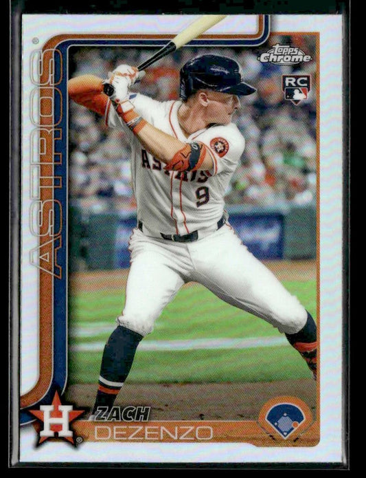 2025 Topps Chrome #294 Zach Dezenzo Refractors