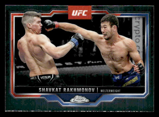 2025 Topps Chrome UFC #125 Shavkat Rakhmonov