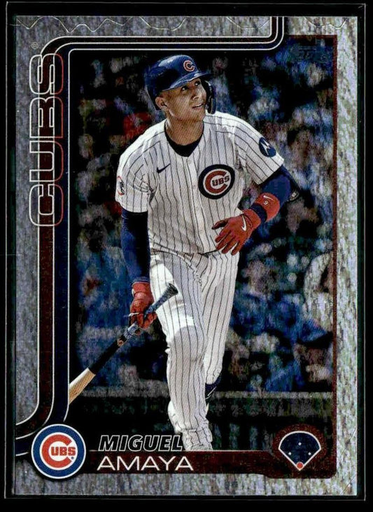 2025 Topps #406 Miguel Amaya Sandglitter