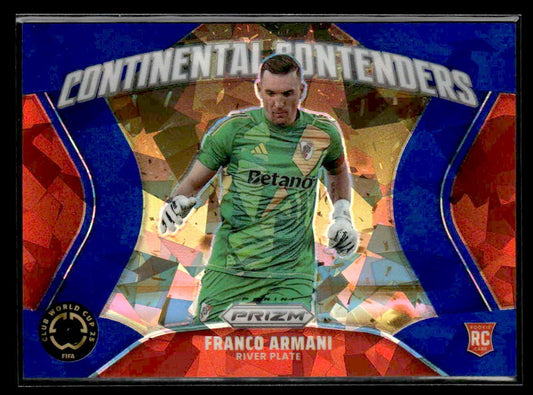 2025 Prizm FIFA Club World Cup #26 Franco Armani Cont Contend Blue Ice #63/99
