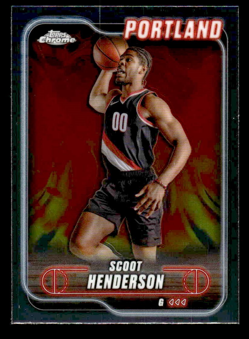 2024-25 Topps Chrome #24 Scoot Henderson