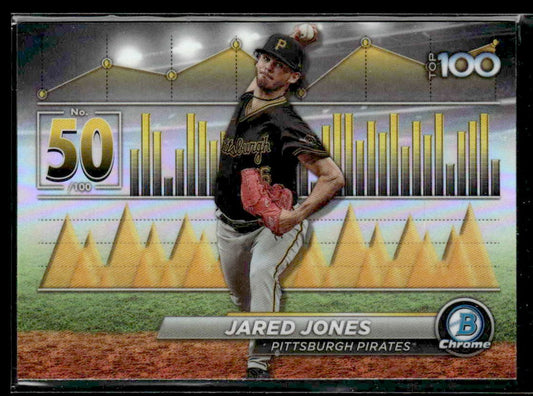 2024 Bowman #BTP-50 Jared Jones Bowman Scouts' Top 100