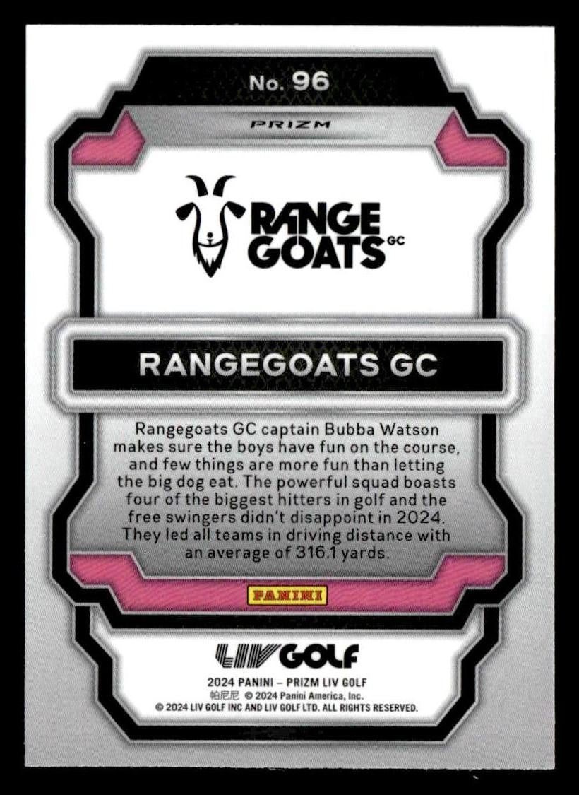 2024 Panini Prizm LIV #96 RangeGoats Silver