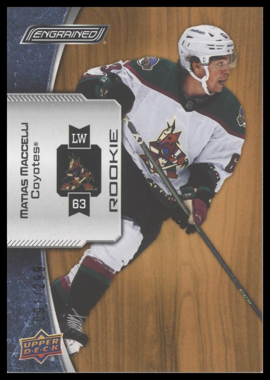 2023-24 Upper Deck Engrained #190 Matias Maccelli #/299