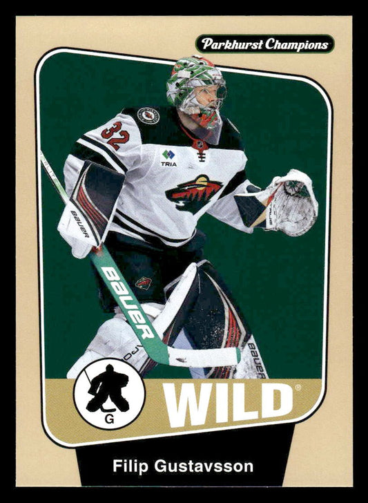 2024-25 Parkhurst Champions #90 Filip Gustavsson