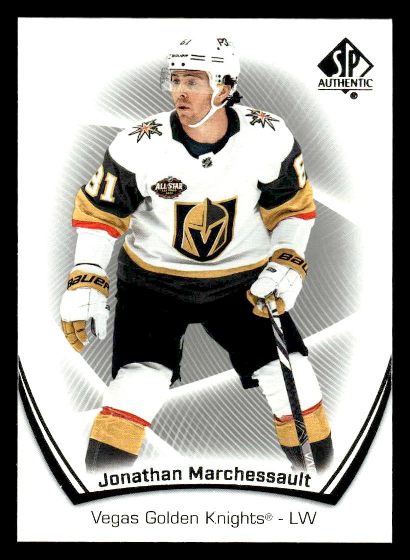 2021-22 SP Authentic #63 Jonathan Marchessault