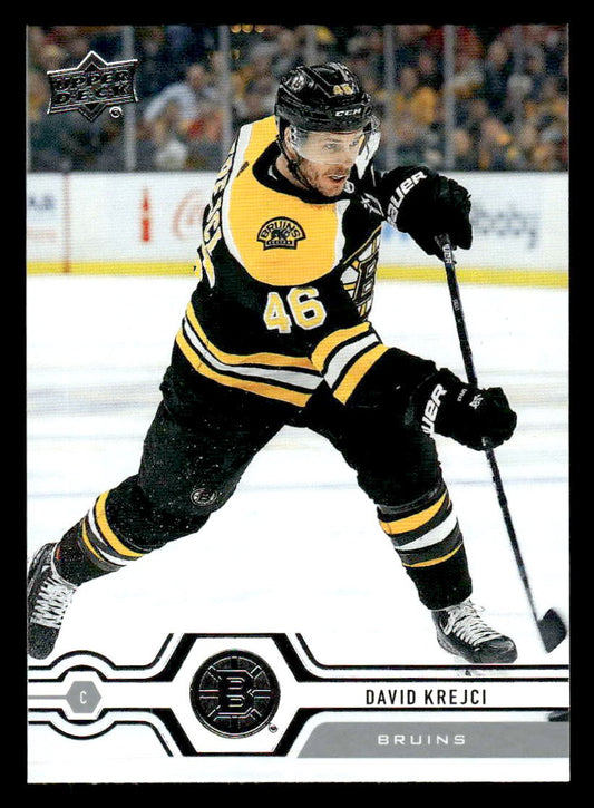 2019-20 Upper Deck #11 David Krejci