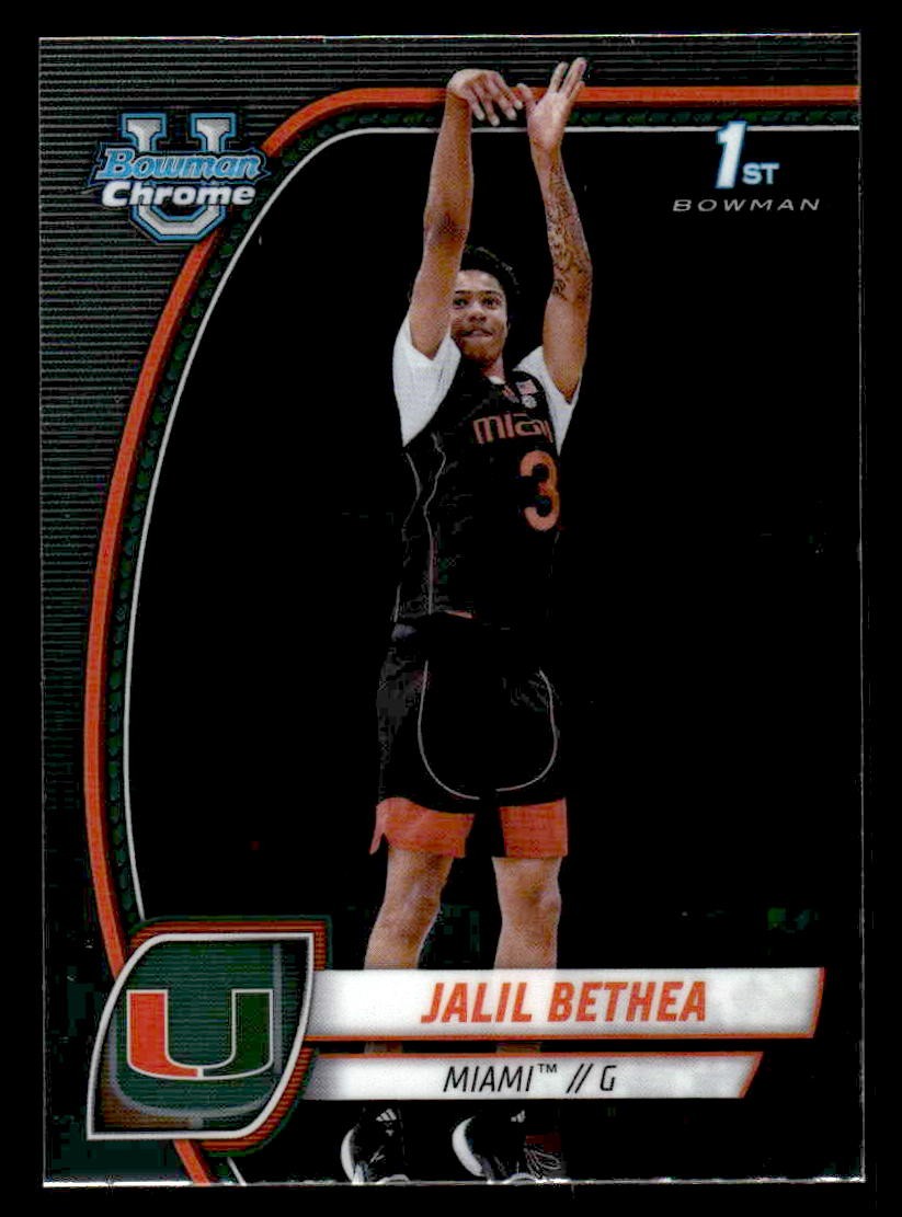 2024-25 Bowman University Chrome #28 Jalil Bethea