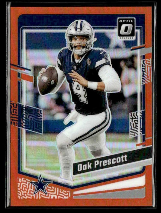 2023 Donruss Optic #46 Dak Prescott Orange #/249
