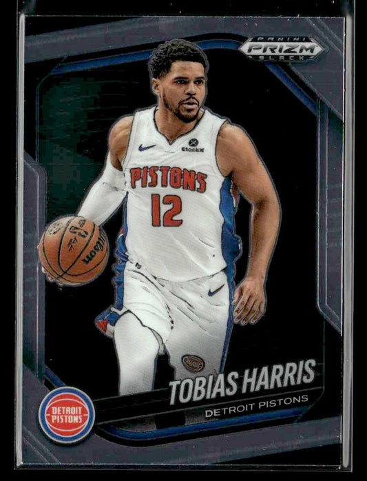 2024-25 Panini Prizm Black #95 Tobias Harris