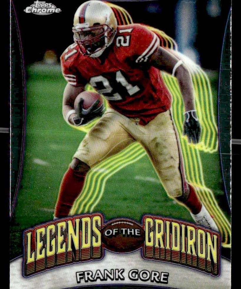 2024 Topps Chrome #LOG-23 Frank Gore Legends of the Gridiron