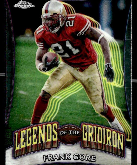 2024 Topps Chrome #LOG-23 Frank Gore Legends of the Gridiron