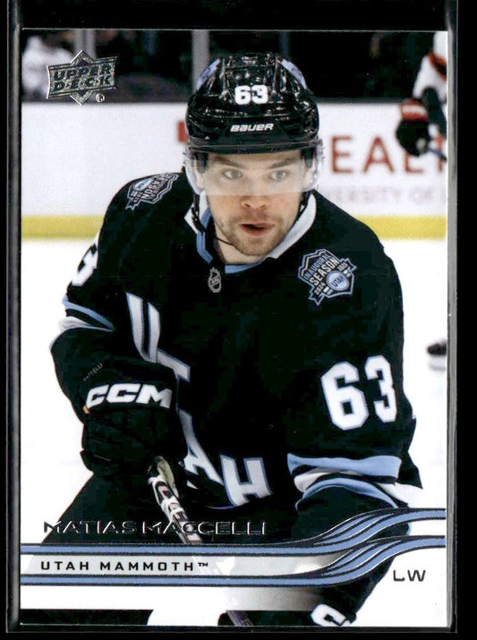 2025-26 Upper Deck #173 Matias Maccelli