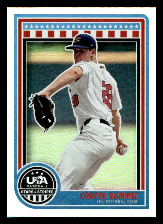 2025 Panini Stars and Stripes USA Baseball #100 Cooper Rummel