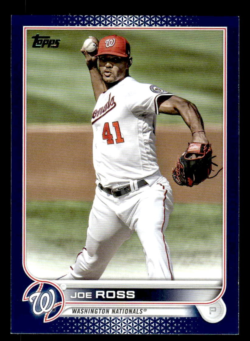 2022 Topps Update #US132 Joe Ross Royal Blue