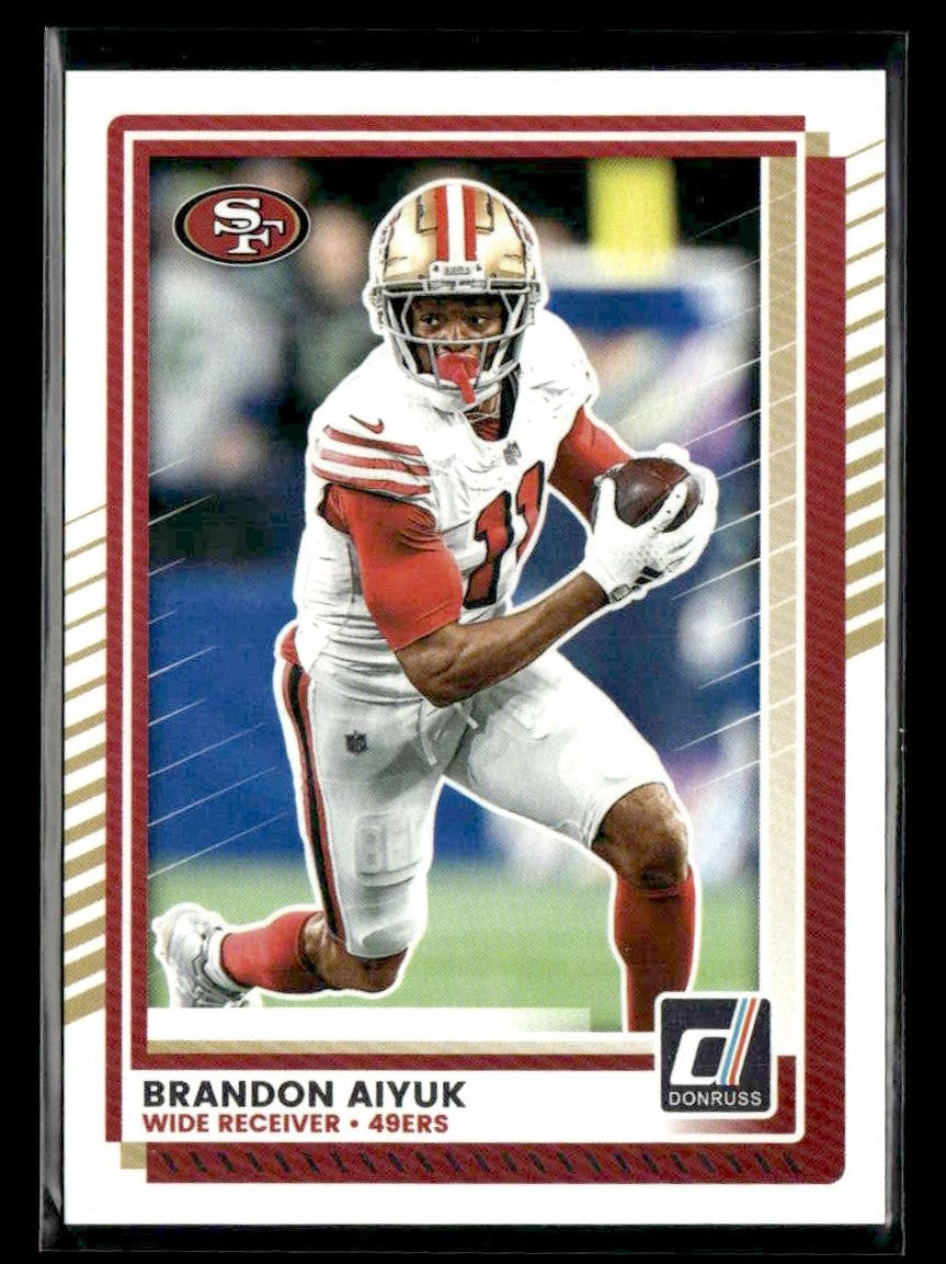 2025 Donruss #249 Brandon Aiyuk