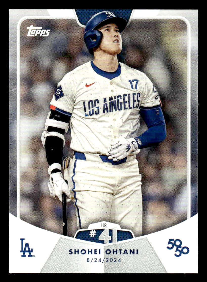 2024 Topps 50/50: Shohei Ohtani #81 Shohei Ohtani