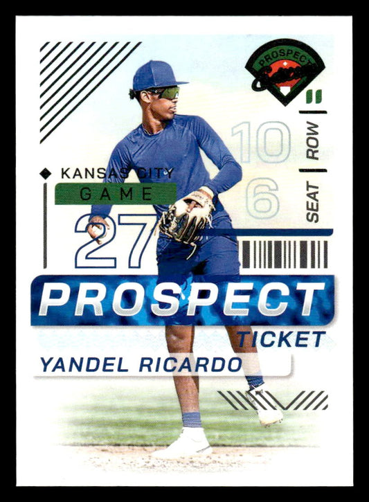 2024 Panini Prospect Edition #131 Yandel Ricardo
