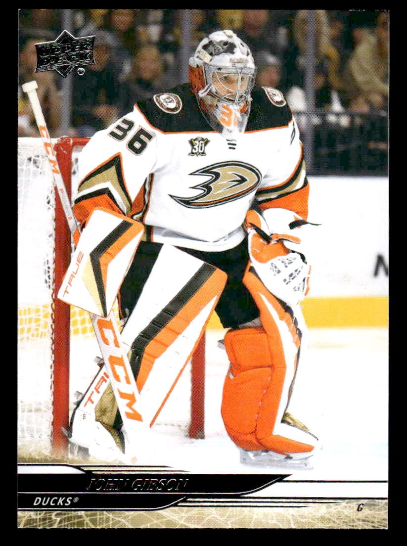 2024-25 Upper Deck #254 John Gibson