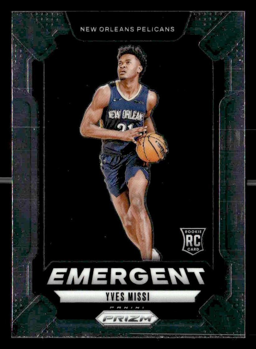 2024-25 Panini Prizm #21 Yves Missi Emergent
