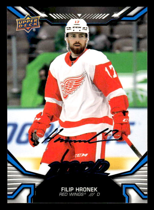 2022-23 Upper Deck MVP #123 Filip Hronek Blue Script