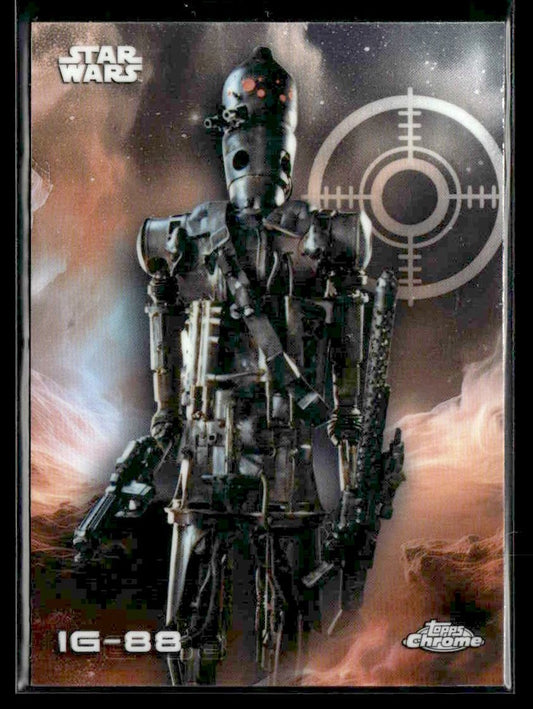 🌟 IG-88 — 2025 Topps Chrome Star Wars #124 🌟