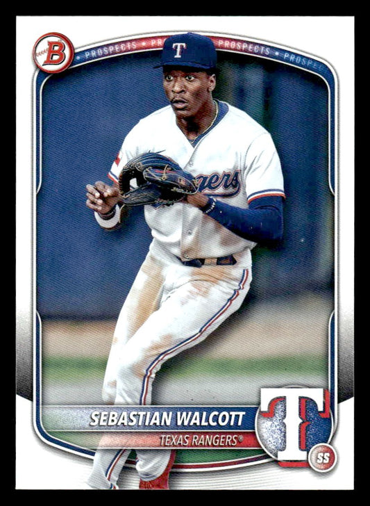 2025 Bowman #BP-133 Sebastian Walcott Prospects