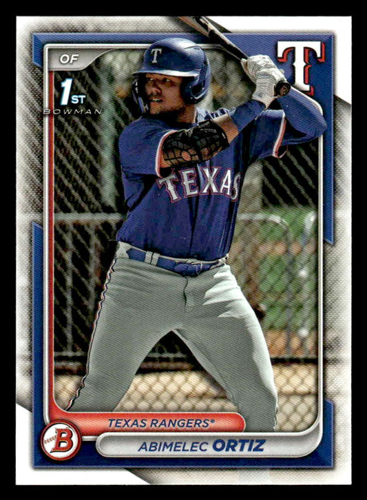 2024 Bowman #BP-16 Abimelec Ortiz Prospects