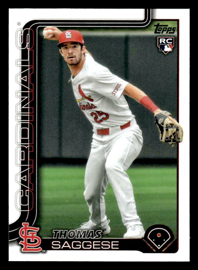 2025 Topps #463 Thomas Saggese