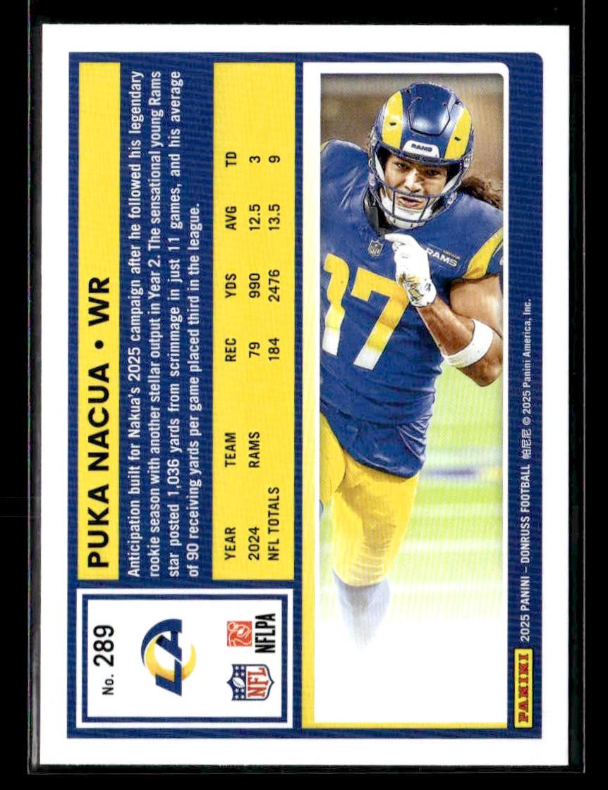 2025 Donruss #289 Puka Nacua