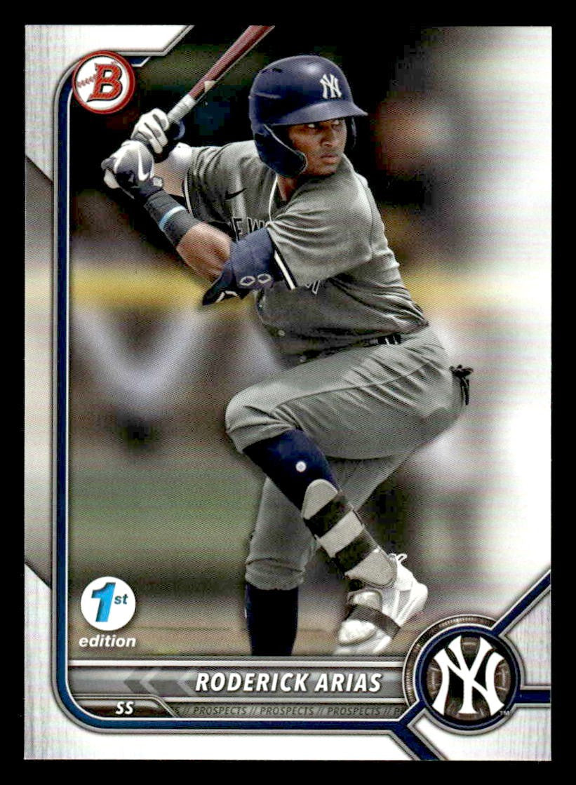 2022 Bowman Draft 1st Edition #BD-79 Roderick Arias