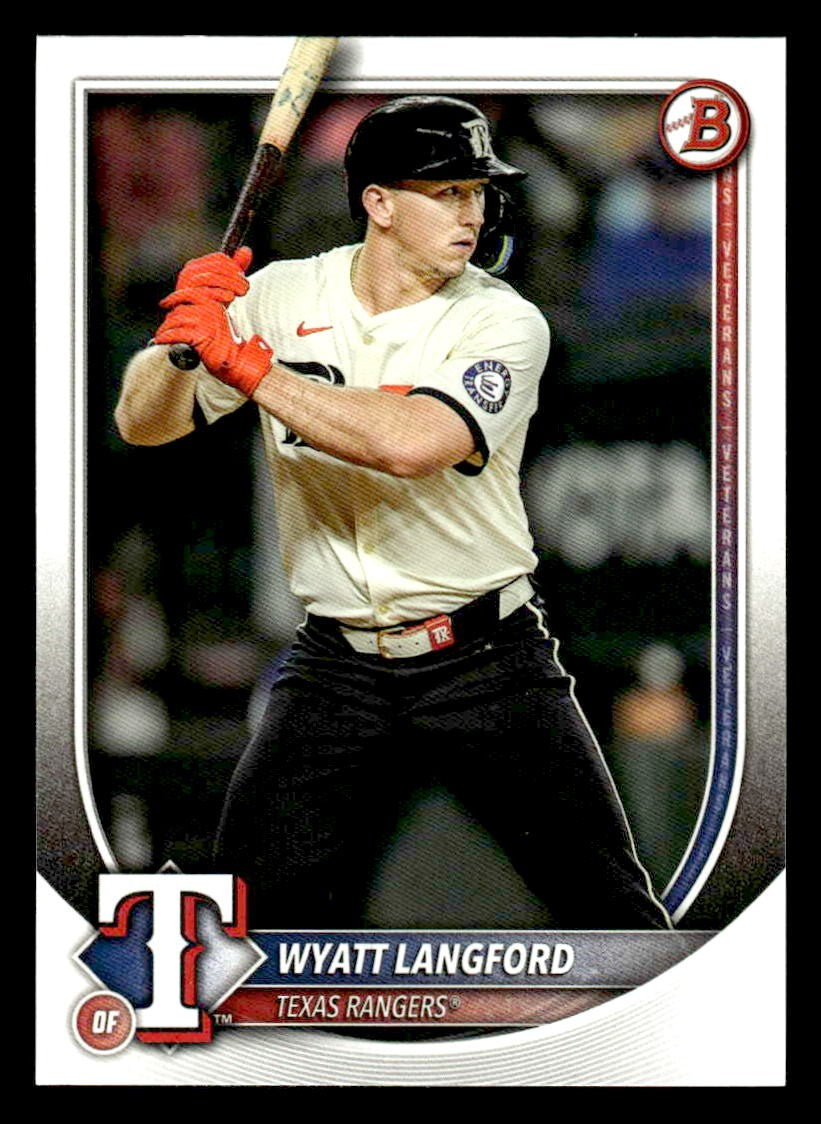 2025 Bowman #33 Wyatt Langford
