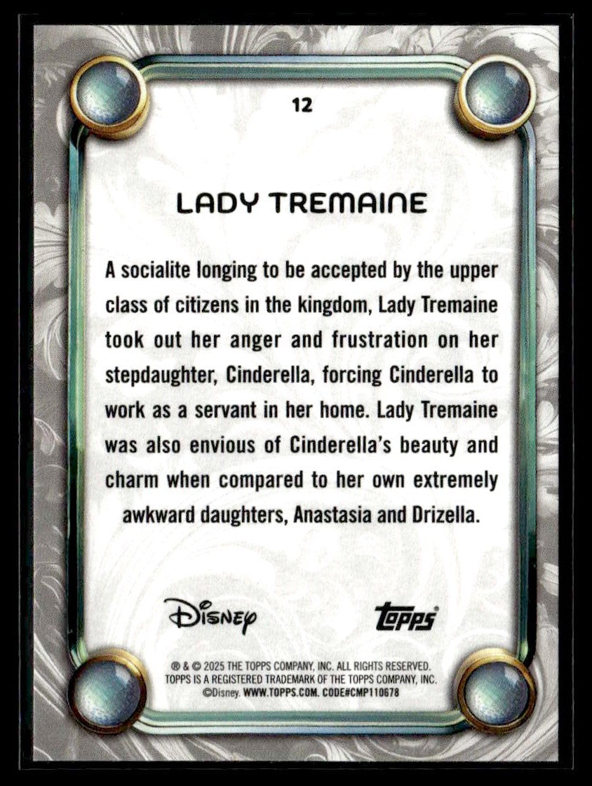 2025 Topps Disney Wonder #12 Lady Tremaine