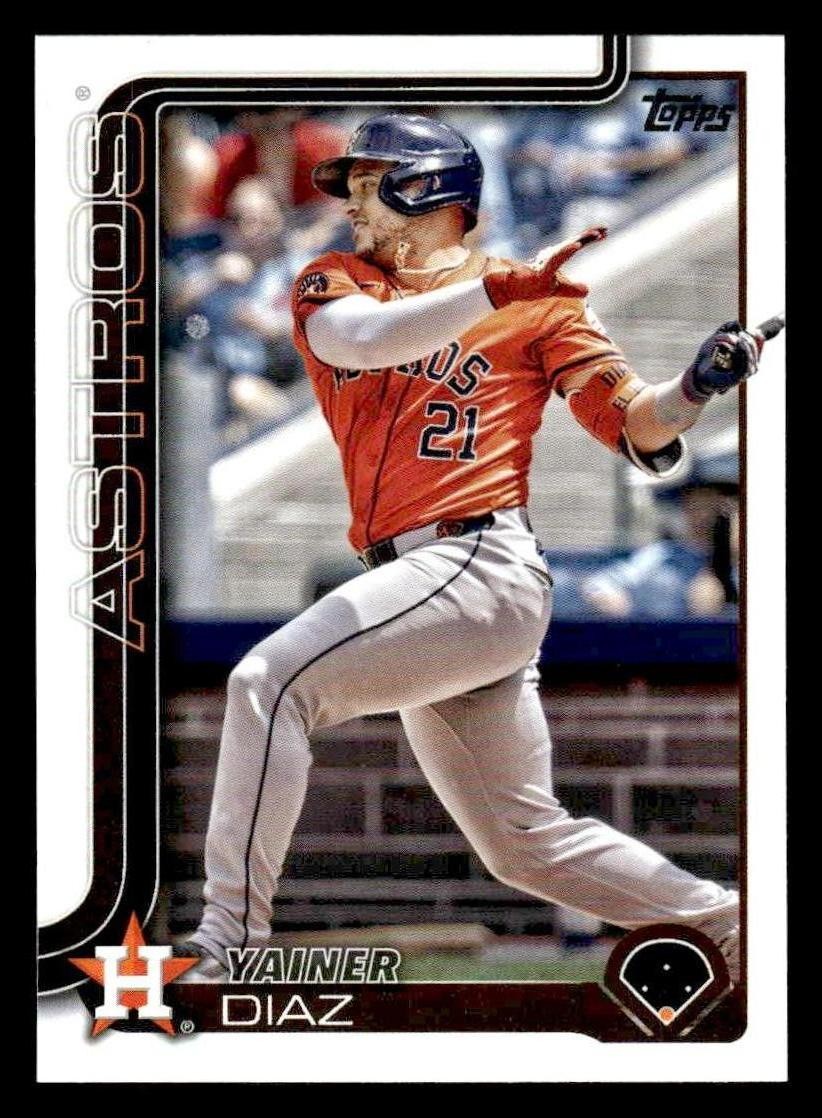 2025 Topps #299 Yainer Diaz
