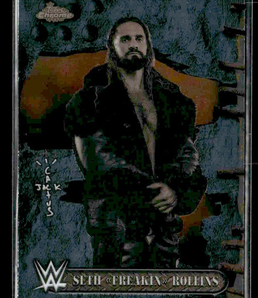 2025 Topps Chrome WWE x Cactus Jack #17 Seth "Freakin" Rollins