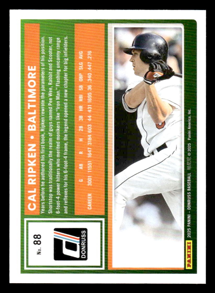 2025 Donruss #88 Cal Ripken