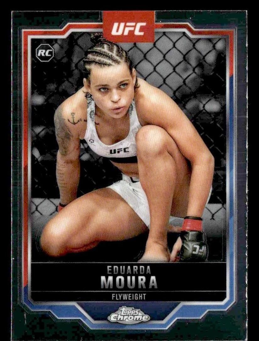 2025 Topps Chrome UFC #24 Eduarda Moura
